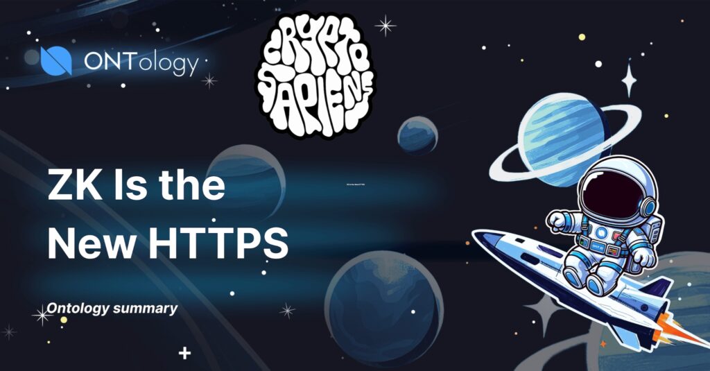 ZK Is the New HTTPS – Ontology Spaces In a Nutshell