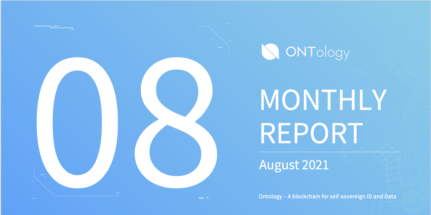 Ontology Monthly Report — August, 2021